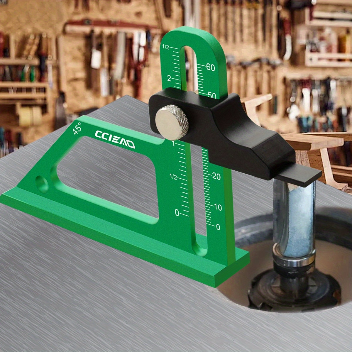 Power Tools Aldi - Aluminum Alloy Height Gauge 0-60mm Depth