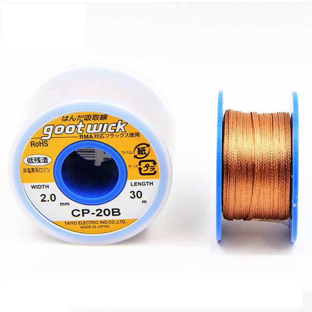 Power Tools Japan - Japan Original Goot Wick 30/20/15M Desoldering