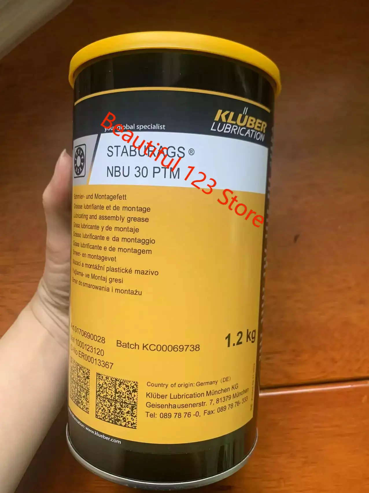 Power Tools Grease - Original NBU - 30 PTM (1.2kg