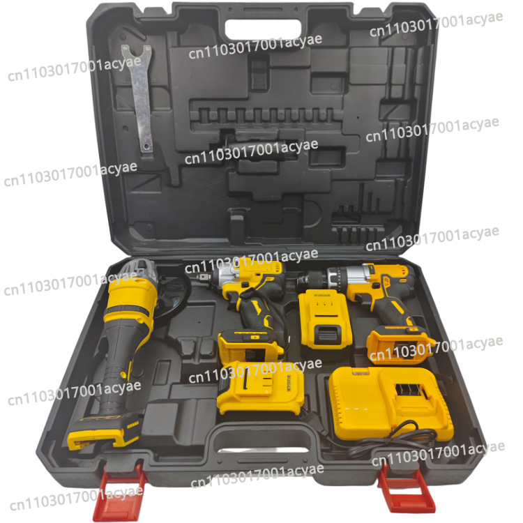 Power Tools Set - Angle Grinder & Electric Drill Combo