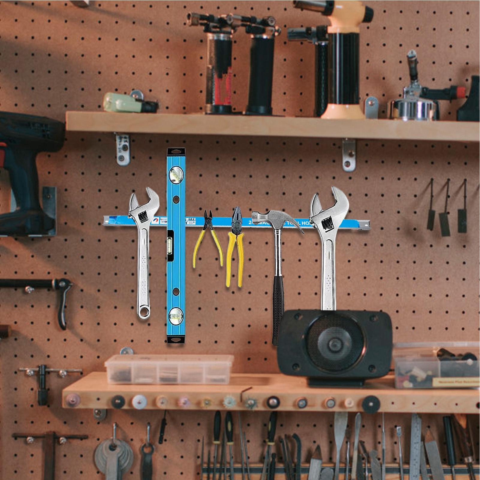 Magnetic Tool Holder Strip Wor - огляд і ціна Power Tools Organizer Diy