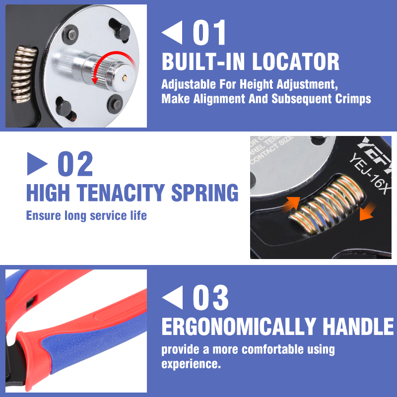 Deutsch Crimp Tool,YEJ-12X/16X - огляд і ціна Power Tools Japan