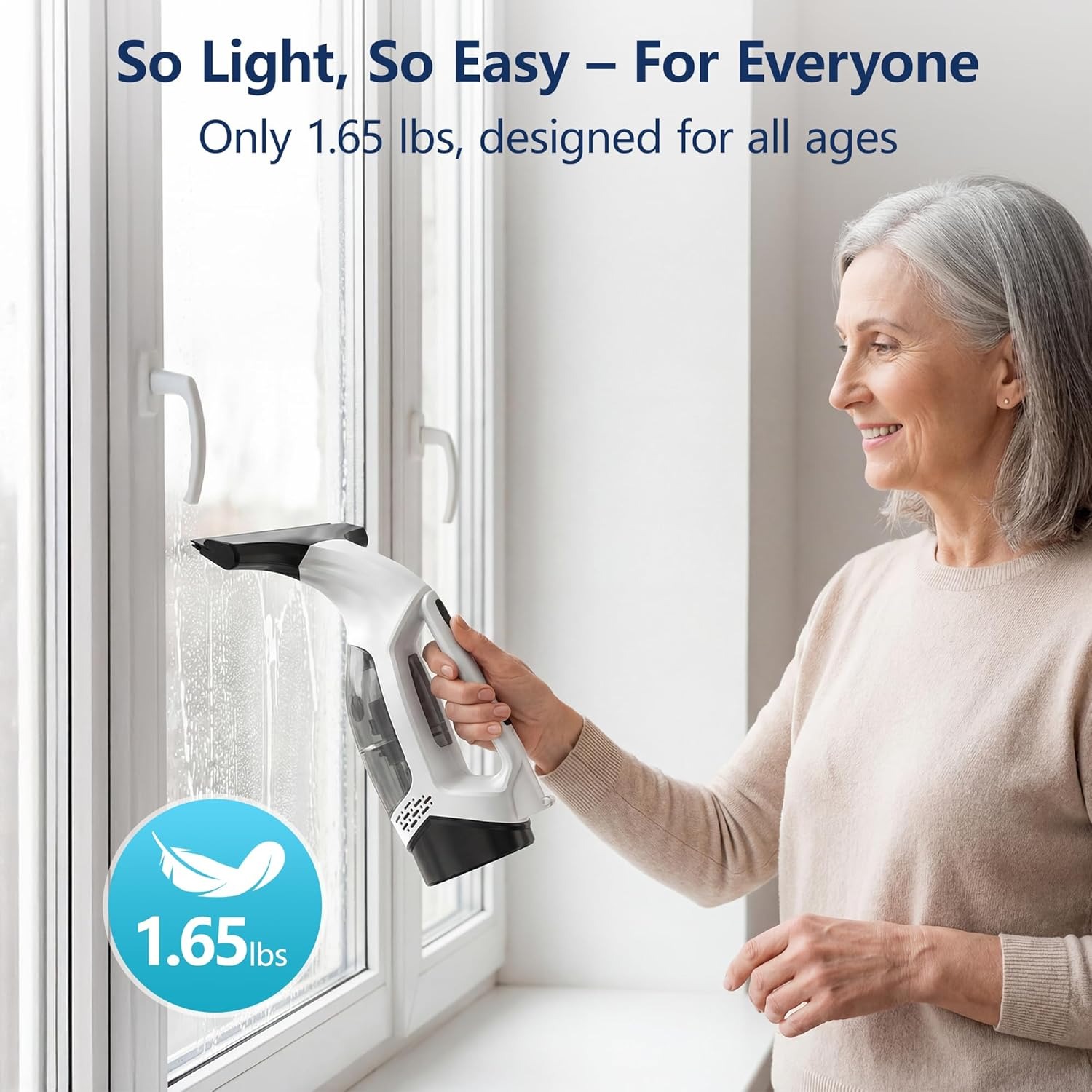 2000Pa Handheld Window Vacuum  - огляд і ціна Power Tools Set