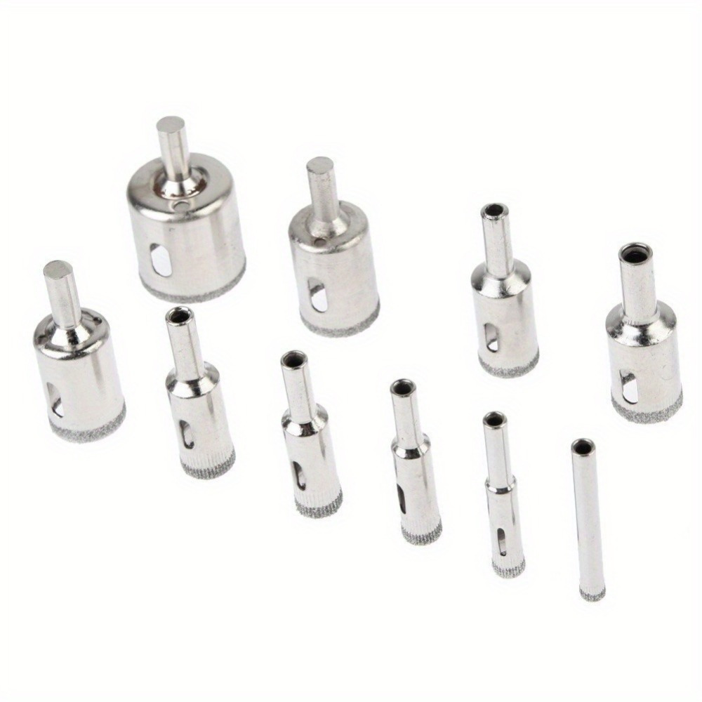 10 Piece Diamond Coated Drill  - огляд і ціна Power Tools Set