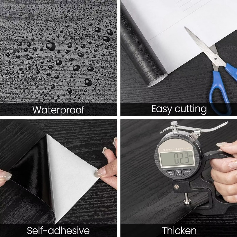 PVC wood grain sticker vinyl e - огляд і ціна Power Tools Wallpaper