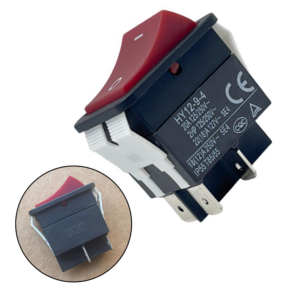 HY12-9-4 Rocker Switch 20A AC2 - огляд і ціна Power Tools For Woodworking