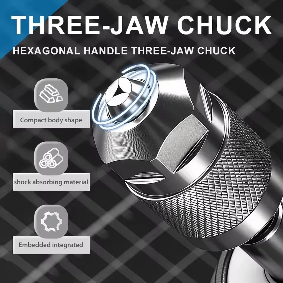 3-Jaw Keyless Drill Chuck Adap - огляд і ціна Power Tools For Woodworking
