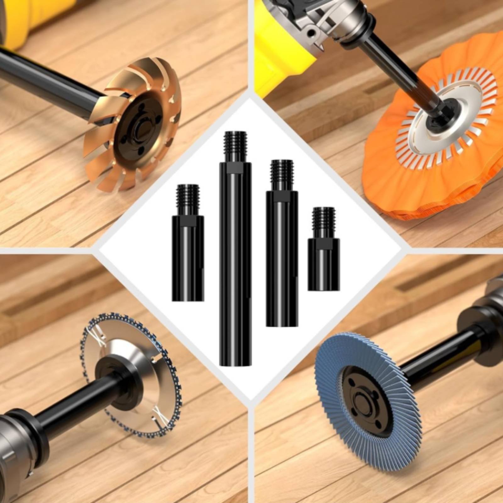 Angle Grinder Flange Nut Wrenc - огляд і ціна Power Tools Set